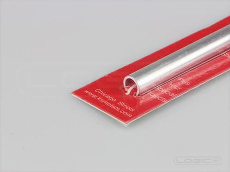 KS 300mm Heavy Wall Aluminium Tube 8mm OD (Pk1) .89mm Wall