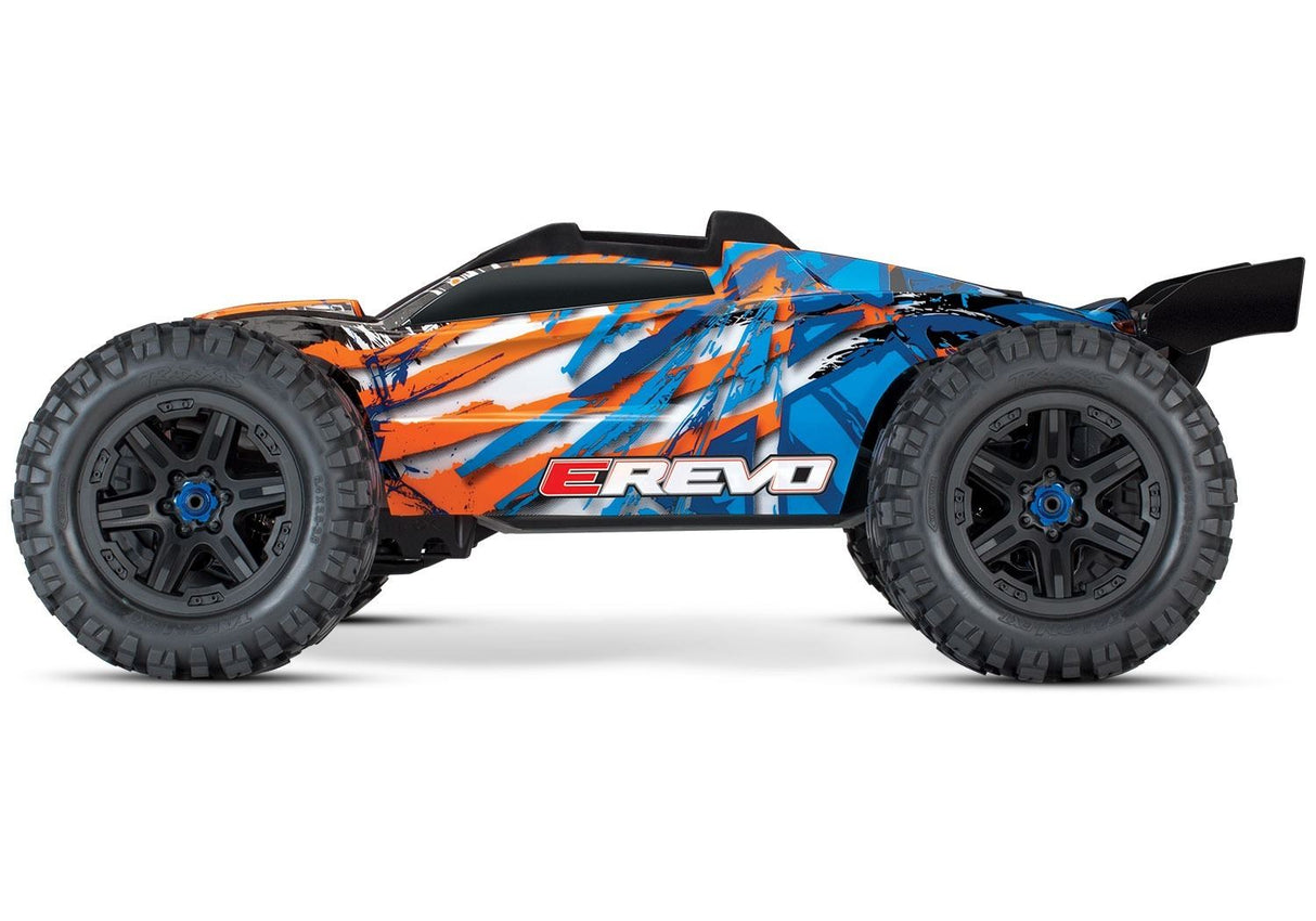 TRAXXAS E-Revo II VXL 4WD TSM - Orange (TQi/No Batt or Chg)