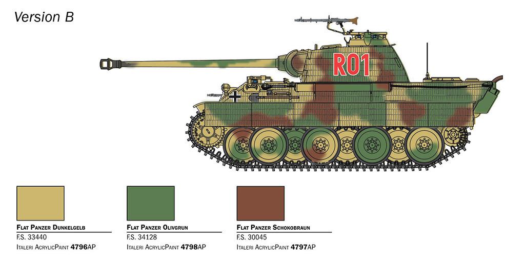 Italeri Sd. Kfz. 171 Panther Ausf. A