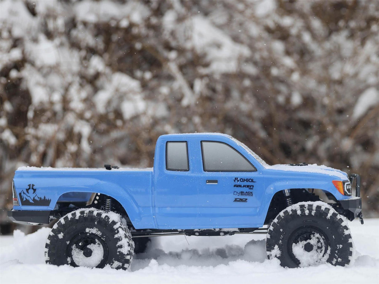 Axial 1/10 SCX10 III Base Camp 4WD Rock Crawler Brushed RTR, Blue