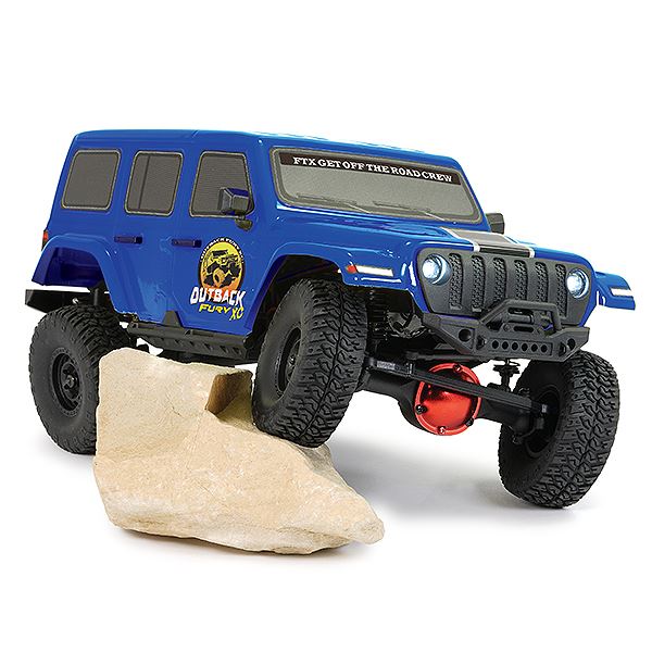 FTX OUTBACK FURY XC RTR 1 16 TRAIL CRAWLER - BLUE