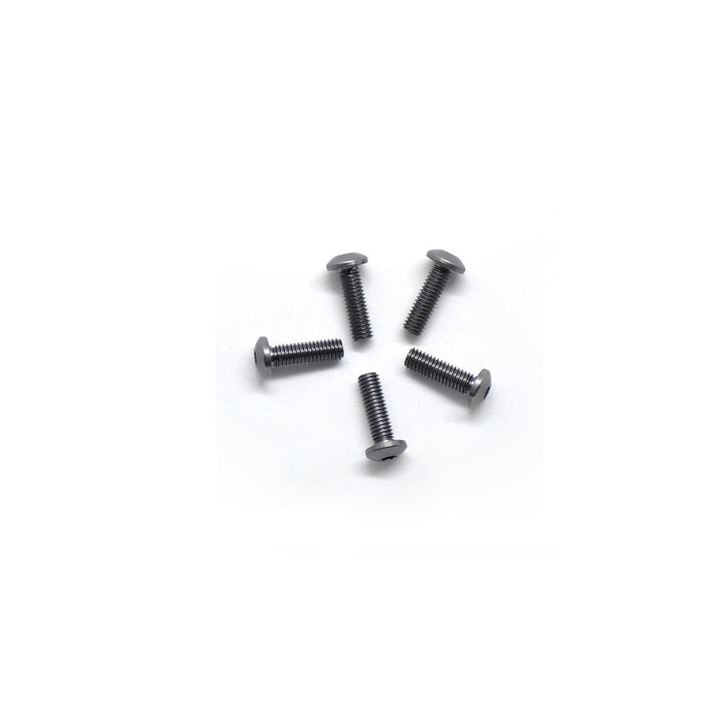 Alu Screw Allen Roundhead M3 X 10 Grey (5)