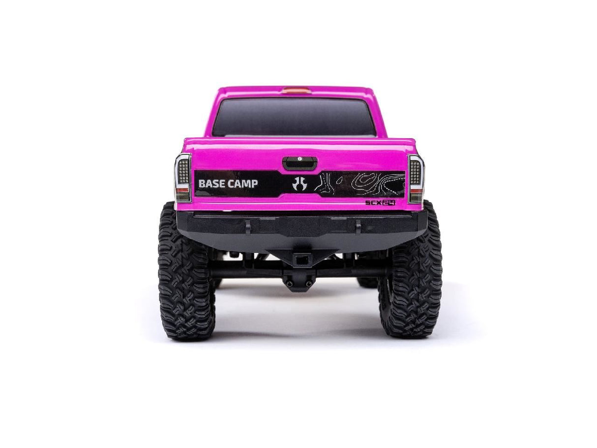 Axial 1/24 Scx24 Base Camp 4Wd Rock Crawler Rtr Pink