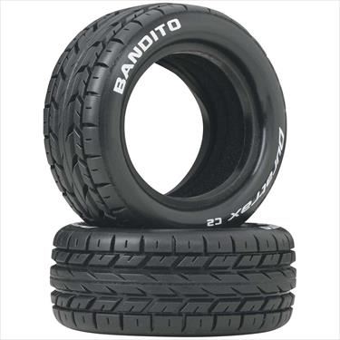 Duratrax Bandito 1/10 Buggy Tire Front 4Wd C2 (2)