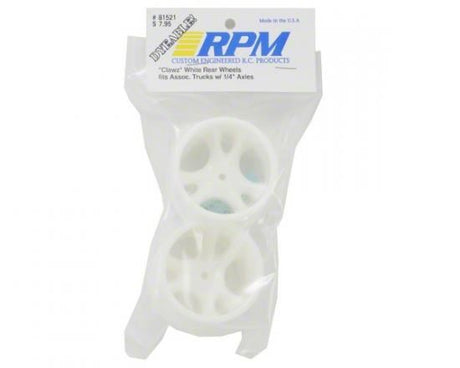 Rpm Clawz Rear White 1/4" 3/16