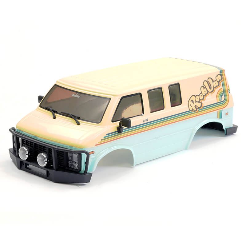 Ftx Outback Mini Xp Rock Van Finished Body Set (Beige)