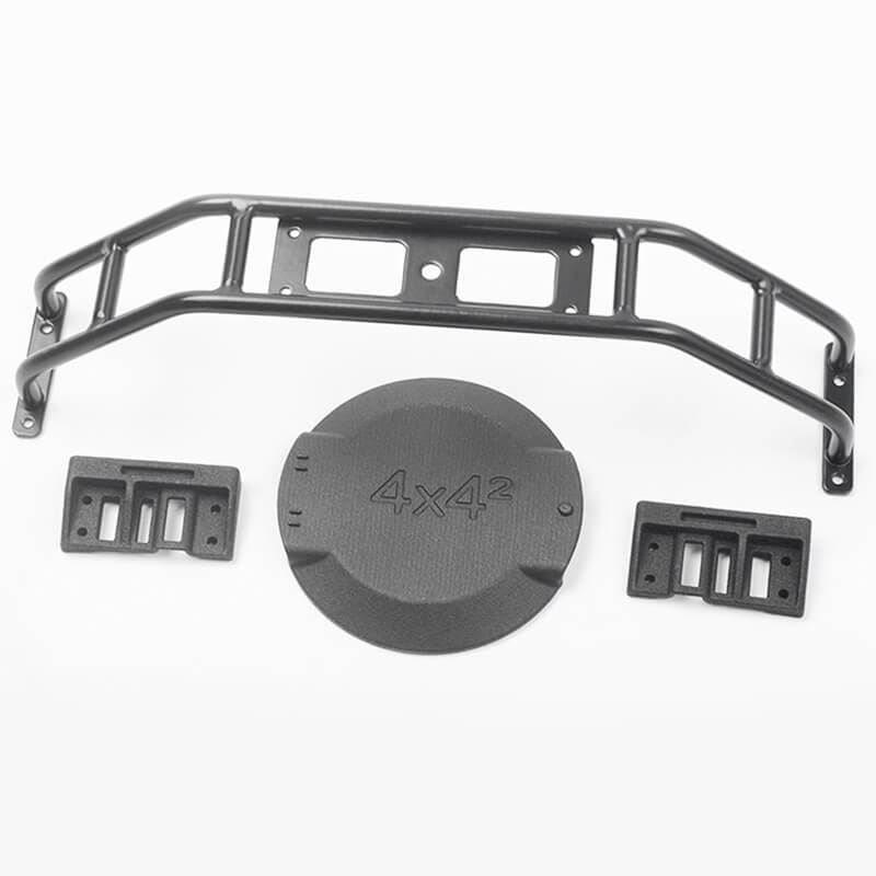 Rc4Wd Spare Wheel & Tyre Holder For Traxxas Trx-4 Mercedes-Benz G-500