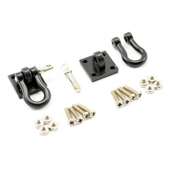 FASTRAX METAL BUMPER SHACKLES & MOUNTING BRACKET 2PCS