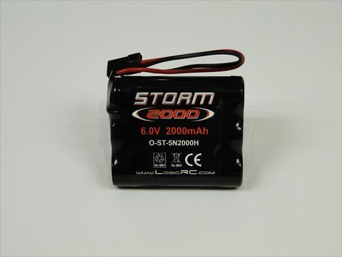 STORM RX NiMH 6.0V AA 2000mAh Hump