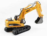 HUINA 1/14 SCALE RC EXCAVATOR 2.4G 15CH w/DIE CAST BUCKET