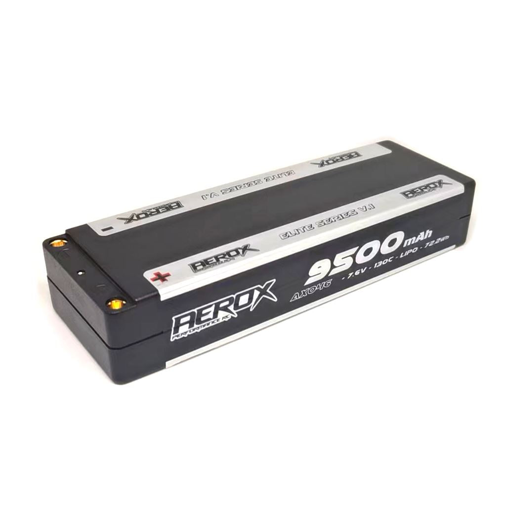 AEROX ELITE LiPo 9500mAh HV Stick 7.6v 130C 25mm