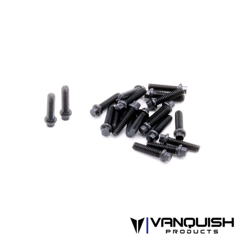 Vanquish M2x8mm Forged Scale Steel Black (20)