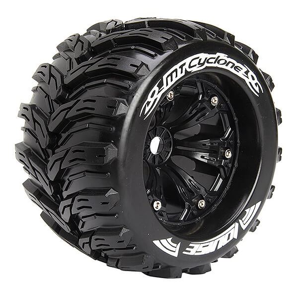 LOUISE RC MT-CYCLONE 1/8 SPOR T 1/2 OFFSET/BLACK EP E-REVO F