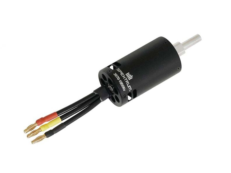 Spektrum Brushless Motor: 3670 - 1950Kv Bl Inrunner 4-Pole