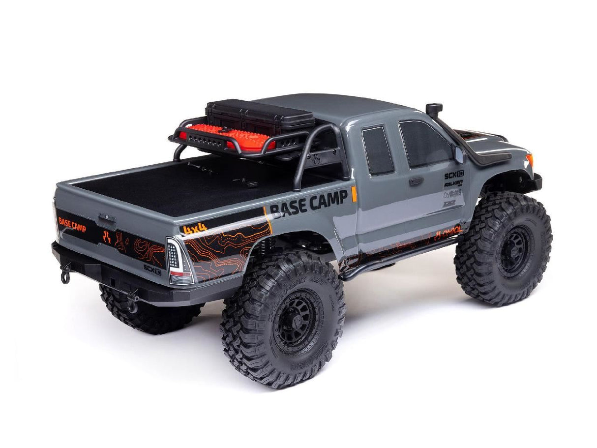 Axial 1/10 Scx10 Iii Base Camp 4X4 Rock Crawler Rtr Grey