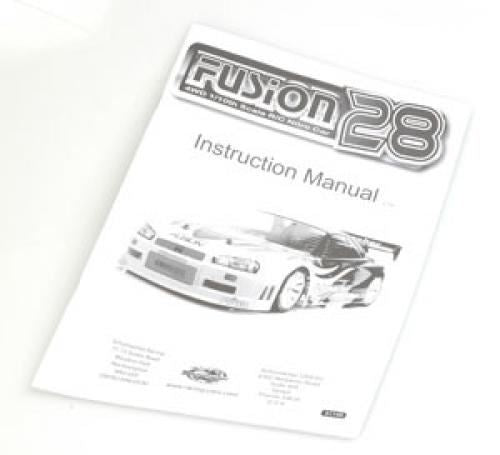 Schumacher Instr Manual - Fusion 28