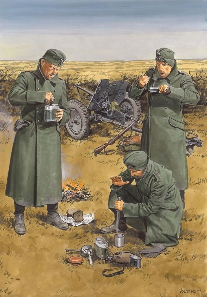 Dragon inChow Timein German Anti-Tank Crew w/3.7cm PaK 35/36 inEatern Frontin