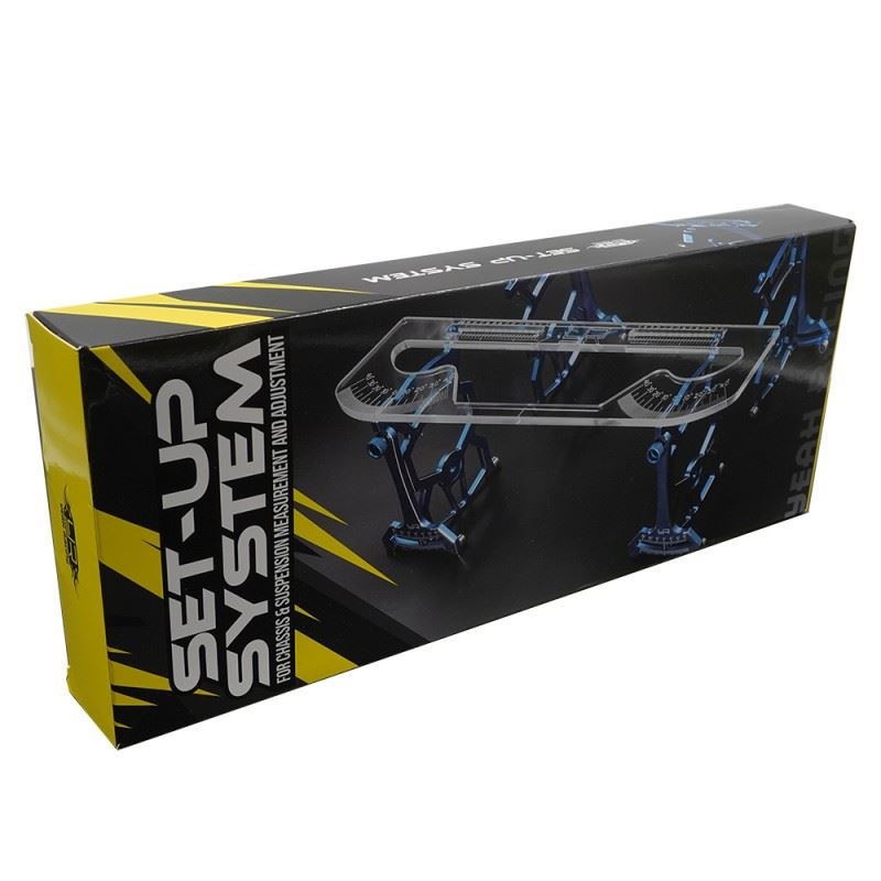 Yeah Racing Universal Set Up System Ver.3 For 1/10 On Road Blue