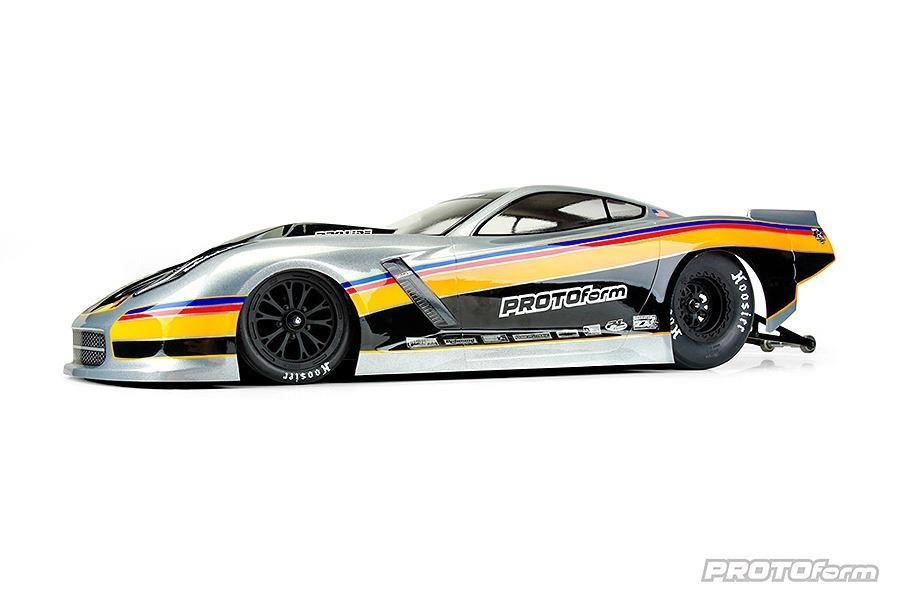 Protoform Chevrolet Corvette C7 Pro-Mod Drag Body For Slash