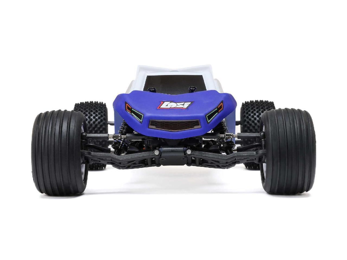 Losi 1/18 Mini-T 2.0 V2 2Wd Stadium Truck Brushless Rtr Blue