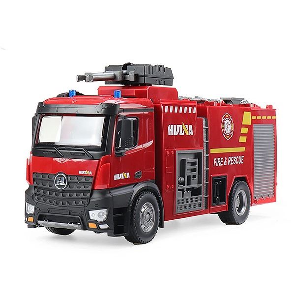 HUINA 1/14 FIRE TRUCK WITH POWERFUL HOSE