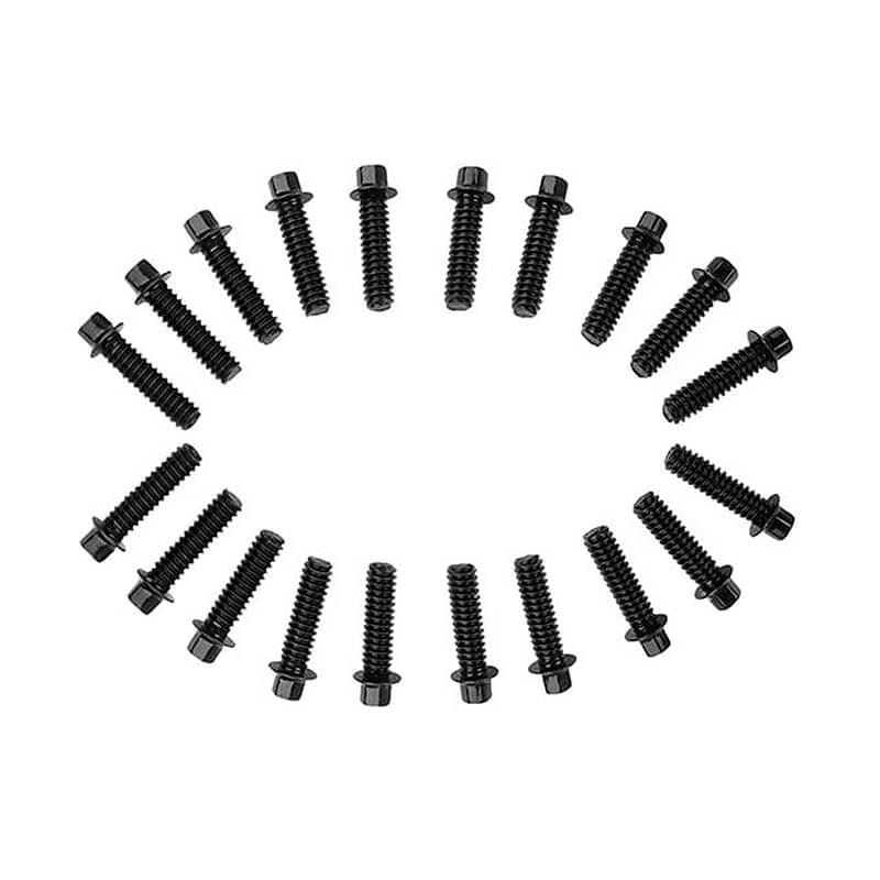 Rc4Wd Miniature Scale Hex Bolts (M1.6 X 6mm) (Black)