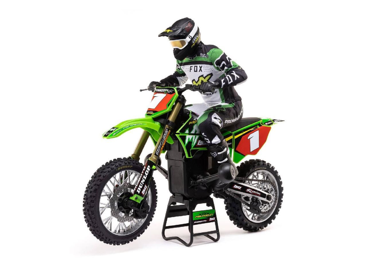 Losi 1/4 Promoto-MX Motorcycle RTR with Battery and Charger, Pro