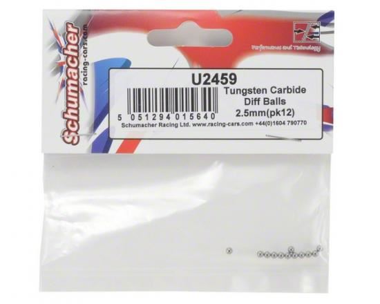 Schumacher Diff Balls; T/C 2.5mm pk12