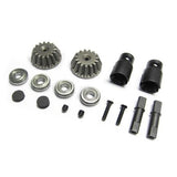 Carisma M48S Input Gear Shaft Set (F/R)