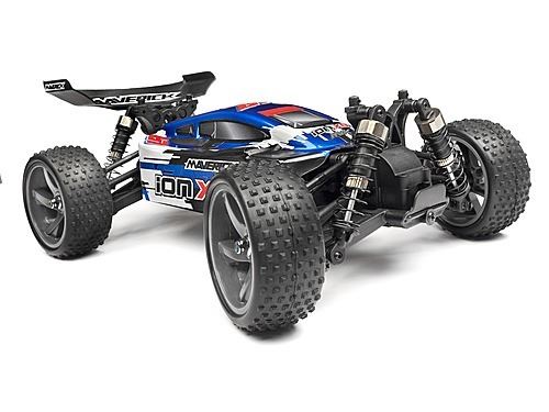 Maverick Buggy Painted Body Blue With Decals (Ion Xb)