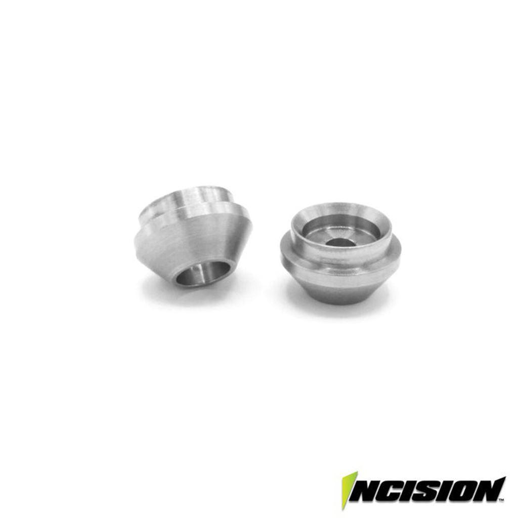 Vanquish Incision Lower Shock Cup Clear (Pr)