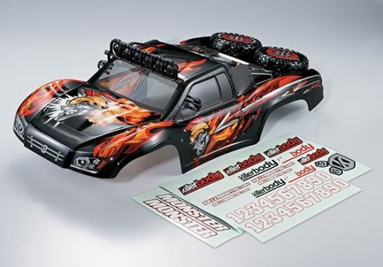 Killer Body Sc Truck 1/10 Finished Body Mars Graphics -