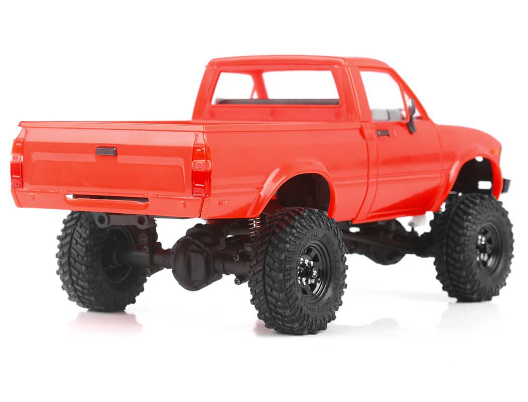 RC4WD 1/24 TRAIL FINDER 2 RTR W/ MOJAVE II HARD BODY SET (RED)