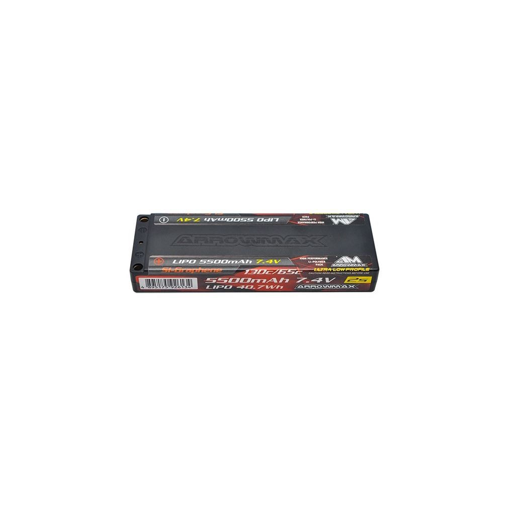 Arrowmax Lipo 5500Mah 2S Tc Ulp 7.4V-65/130C