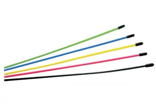 FASTRAX MULTI COLOURED ASSORTED ANTENNA TUBES 6pcs