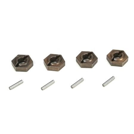 Losi Wheel Hex (4) w/Pins: TEN-SCTE (LosiB3495)