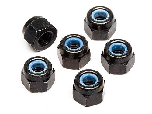 HPI Lock Nut M3 (6 Pcs)