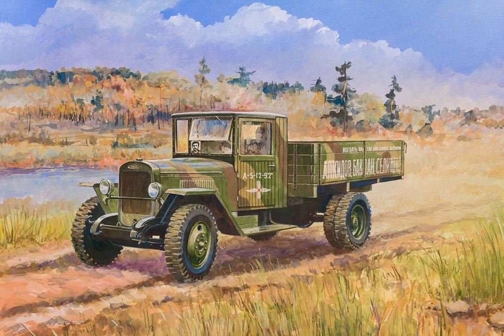 Zvesda ZIS-5B Soviet Truck