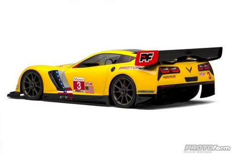 PROTOFORM CHEVROLET CORVETTE C7.R CLEARBODY FOR 1:8GT LWB