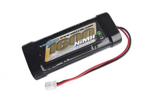 Voltz 6 Cell 1600Mah 7.2v NiMH Stick Battery W/Micro Connector