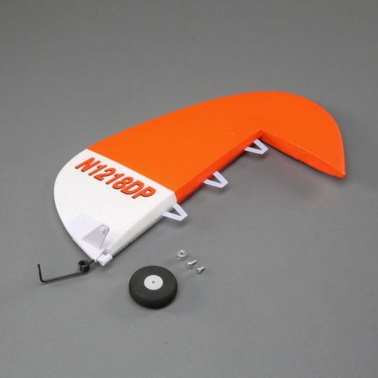 E Flite Rudder w/Tail Gear: Carbon-Z Cub SS 2m