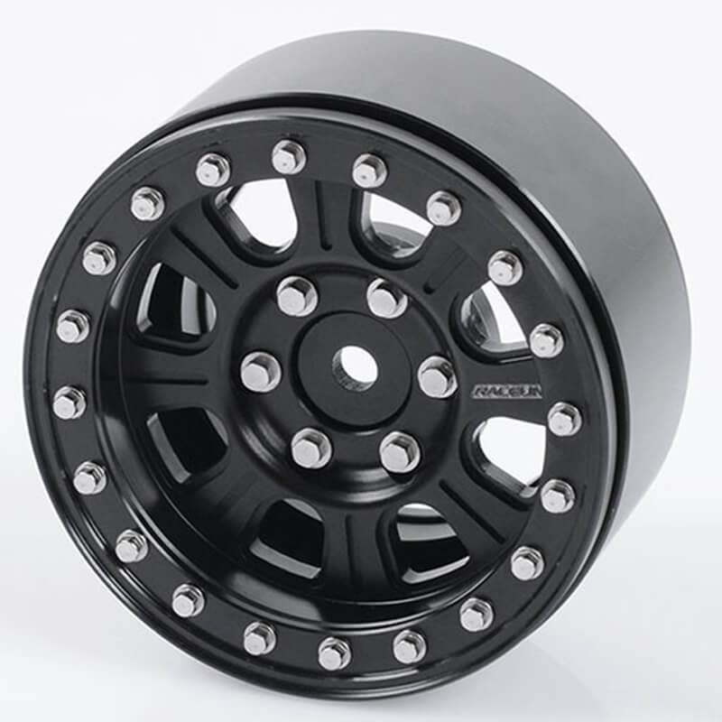 RC4WD RACELINE MONSTER 1.9  BEADLOCK WHEELS (BLACK)