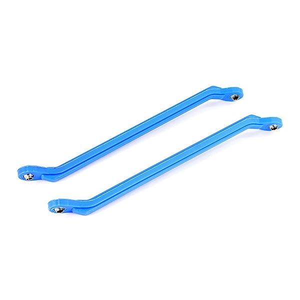 FTX OUTLAW/KANYON/ZORRO REAR AXLE CHASSIS LINK SET (2) BLUE