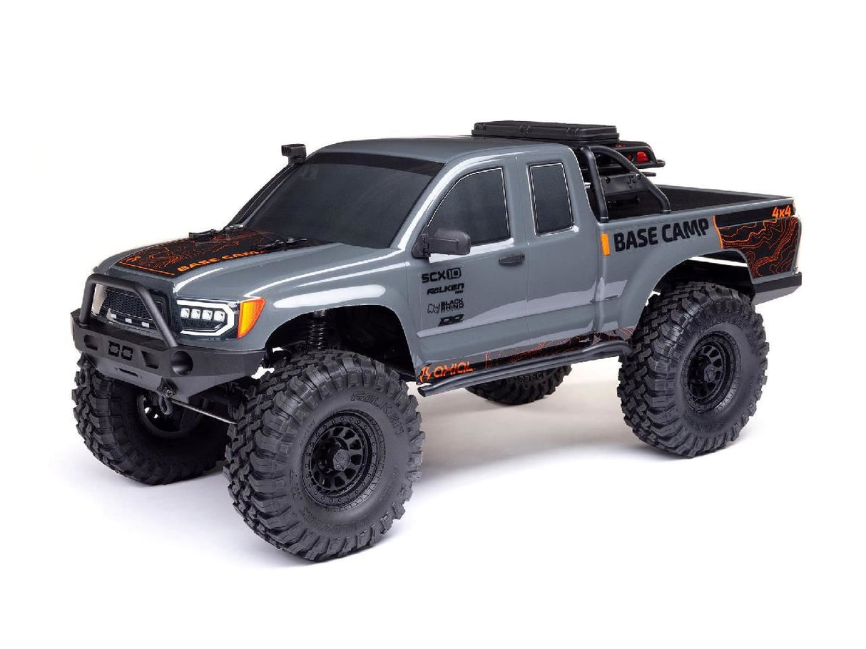 Axial 1/10 Scx10 Iii Base Camp 4X4 Rock Crawler Rtr Grey