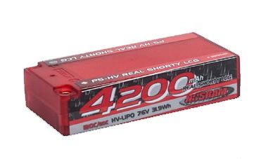 Nosram Lipo 4200 P5-HV Real Shorty LCG - 7.6V