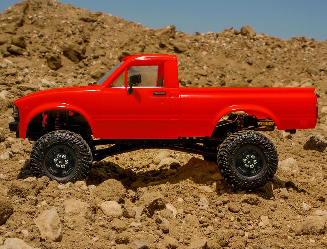 RC4WD 1/24 TRAIL FINDER 2 RTR W/ MOJAVE II HARD BODY SET (RED)