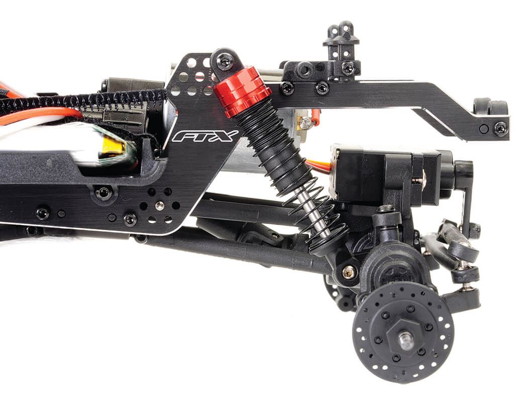 Ftx Utah 1 18 Brushed Comp Low Profile Rtr Crawler - Blue