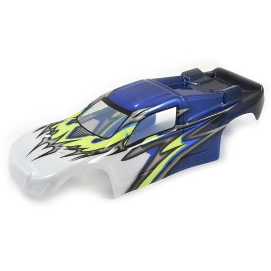 FTX COMET TRUGGY BODYSHELL PAINTED BLUE/YELLOW