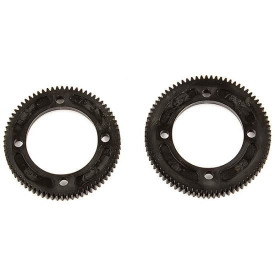 Team Associated B74 Centre Diff Spur Gears - 72/78 Tooth