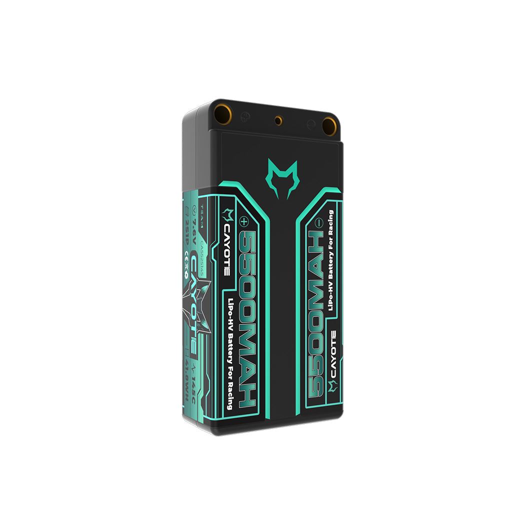 Cayote Lipo 5500Mah Hv Shorty 7.6V 22.2Mm 203G